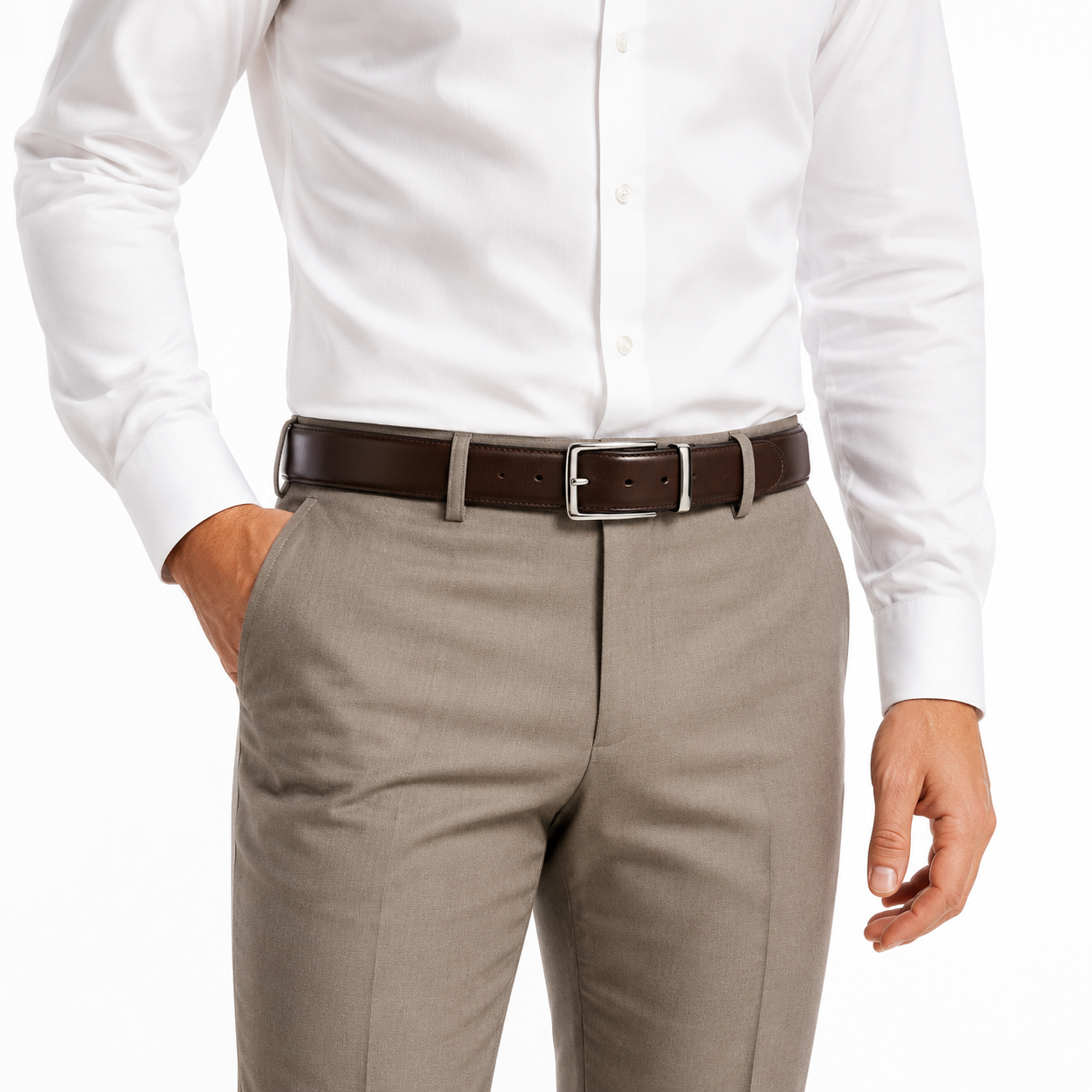 Velora Sterling Leather Belt